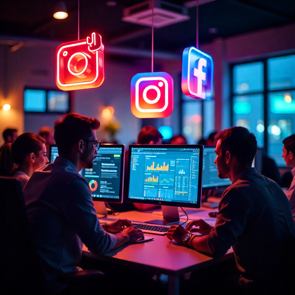 حملات اعلانية على السوشيال ميديا قطر